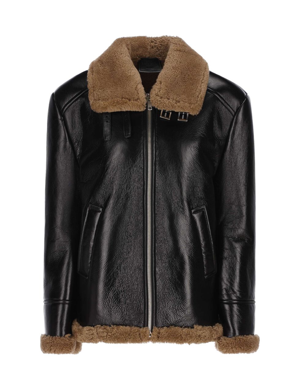 Oversized shearling jacket PRADA | Franz Kraler